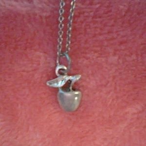 A apple necklace